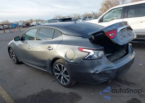 2017 Nissan Maxima 3.5 Sv из США, поврежденный, VIN 1N4AA6AP4HC393081